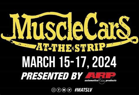 muscle cars at the strip 2024